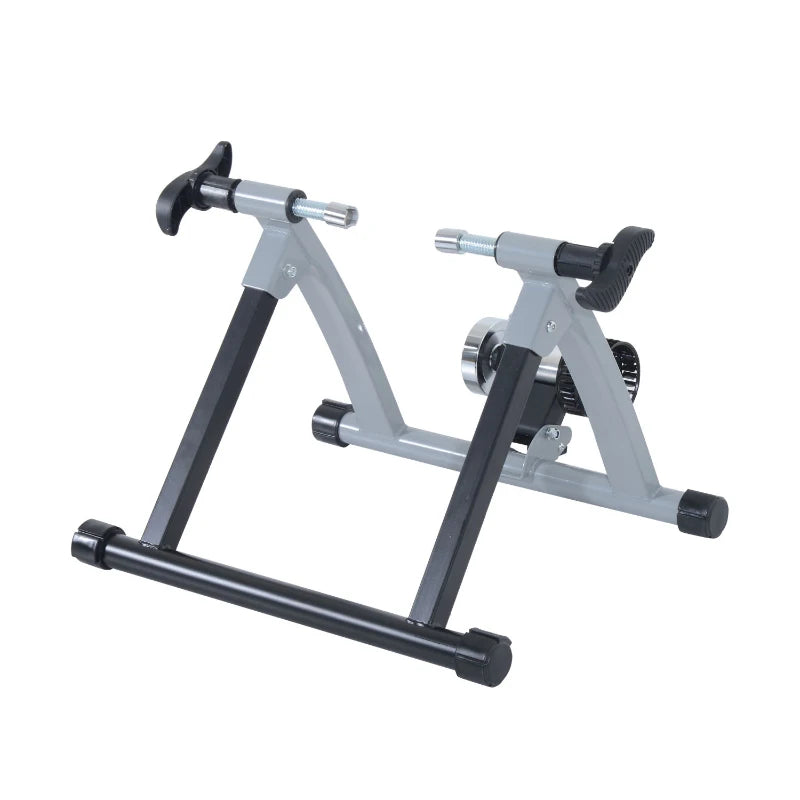 Ergonomic Indoor Bicycle Bike Trainer for 26"-28"/ 700C Bike Tyres Homcom, Grey