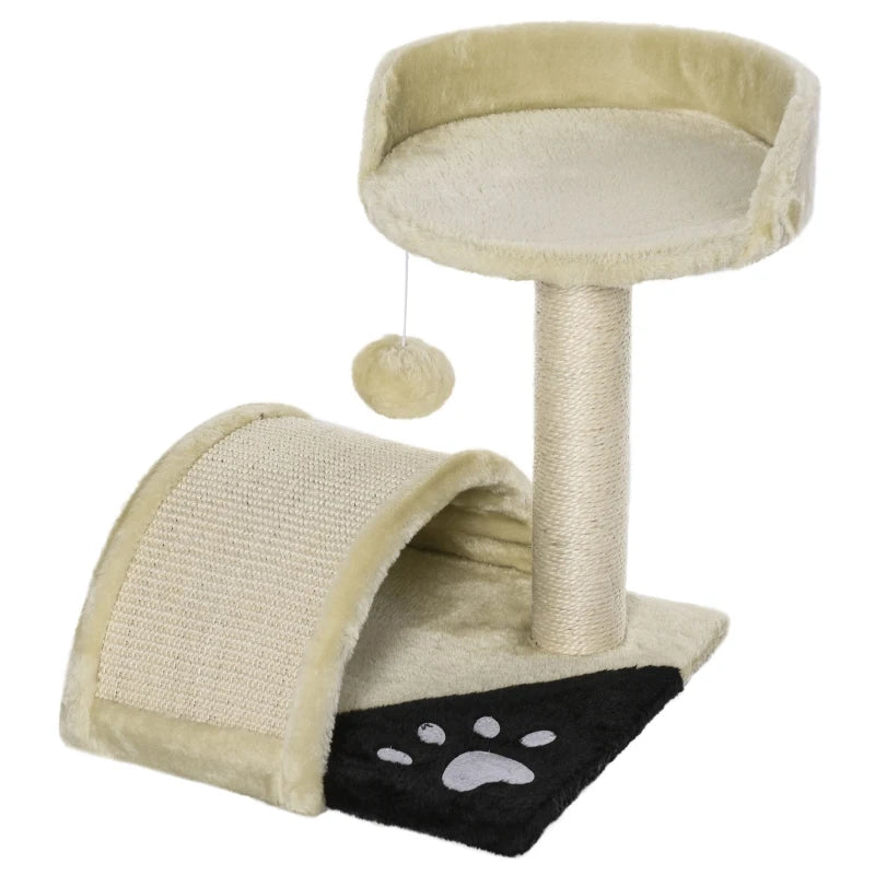 Pawhut Cat Tree Kitten Scratching Scratcher Sisal Home Play Rest Activity Centre