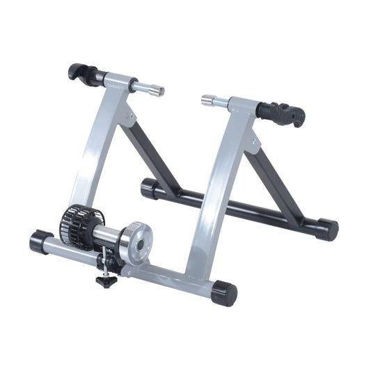 Ergonomic Indoor Bicycle Bike Trainer for 26"-28"/ 700C Bike Tyres Homcom, Grey