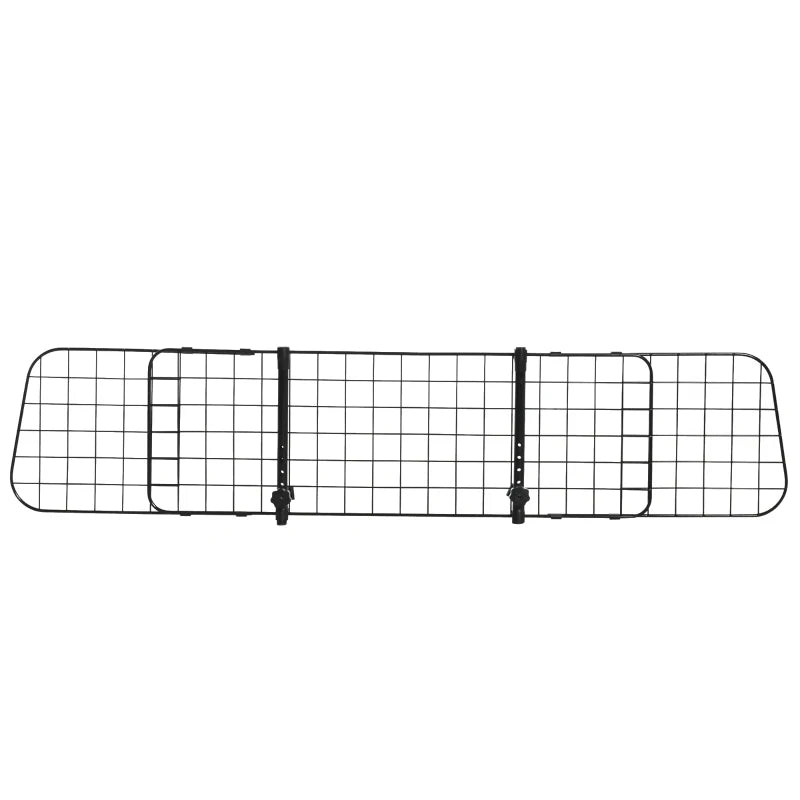 PawHut Heavy Duty Pet Dog Car Barrier Adjustable Ventilated Mesh Wire Guard,1 Pcs