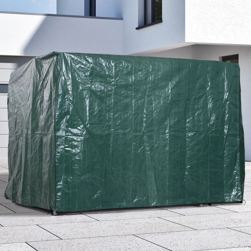 Outsunny PE Large Patio Swing Chair Cover&Protector Outdoor, 215Lx155Wx150H (cm)