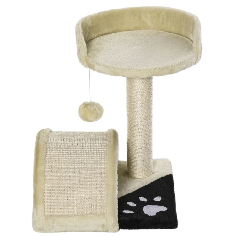 Pawhut Cat Tree Kitten Scratching Scratcher Sisal Home Play Rest Activity Centre