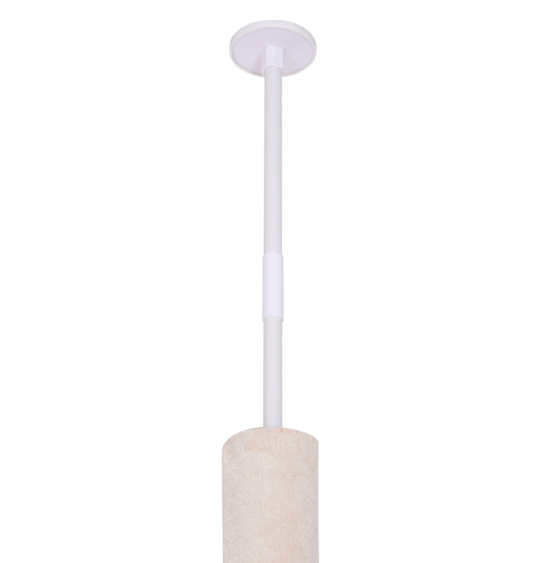 Pawhut 5 - Tier Floor to Ceiling Cat Tree Scratching Post Tower Activity Center