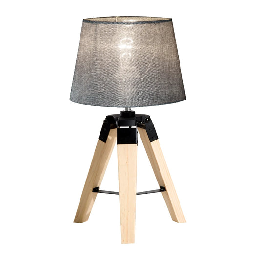 HOMCOM 40W Tripod Base Table Lamp Living Room Night Lighting Bedside Desk Decor